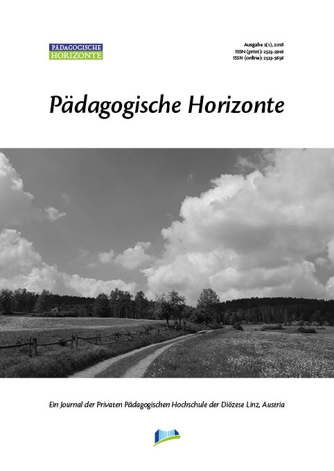 Pädagogische Horizonte 2(1), 2018